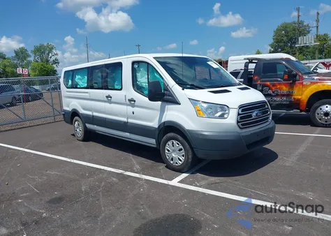 2018 Ford Transit Xlt z USA, uszkodzony, nr VIN 1FBZX2ZMXJKA84746